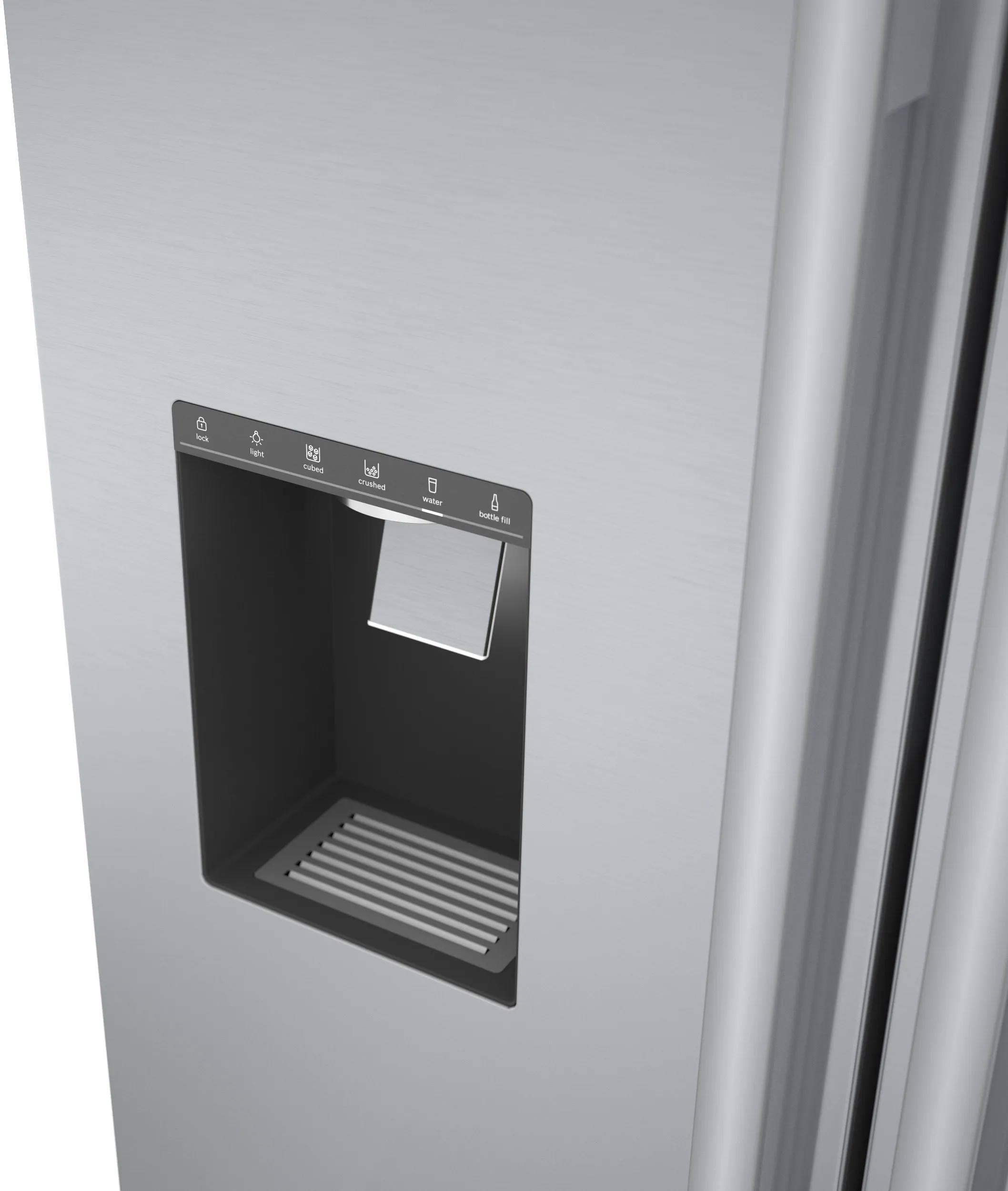 Bosch B36CD50SNS 500 Series French Door Bottom Mount Refrigerator 36'' Stainless steel (with anti-fingerprint), Total No Frost