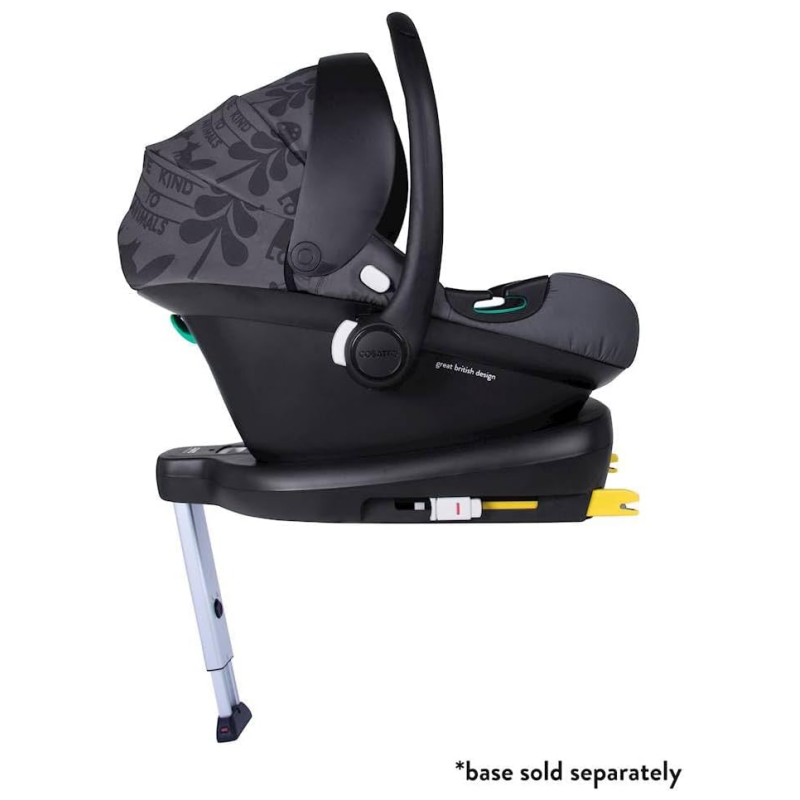 COSATTO GIGGLE 3 in 1 - A 3 in 1 Stroller with the trio - Cane Stroller, a Pram with a carrycot and an iSize baby car seat included, Lying Function and Accessories and Adapters