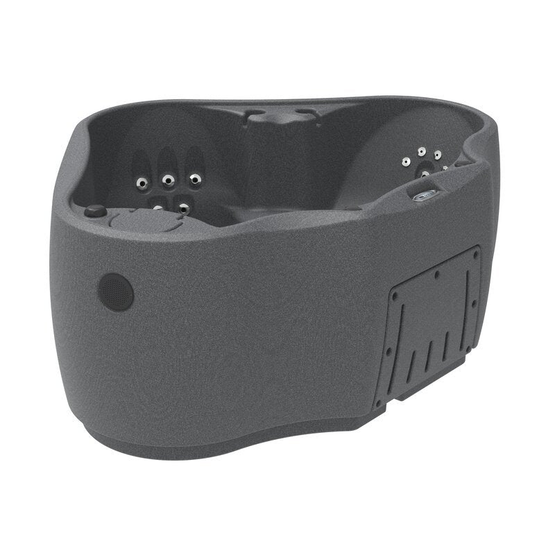 AquaRest Discover AR300 Premium 2-Person 20-Jet Oval Plug & Play Hot Tub with Ozonator, LED Waterfall and Stainless Steel Heater