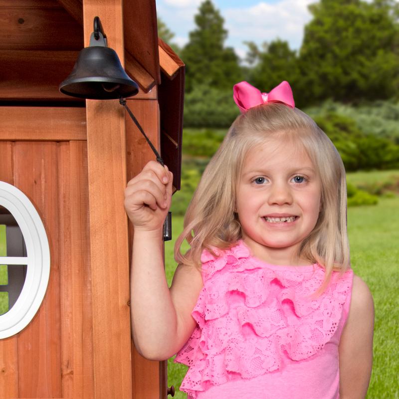 Deluxe Cedar Mansion Playhouse