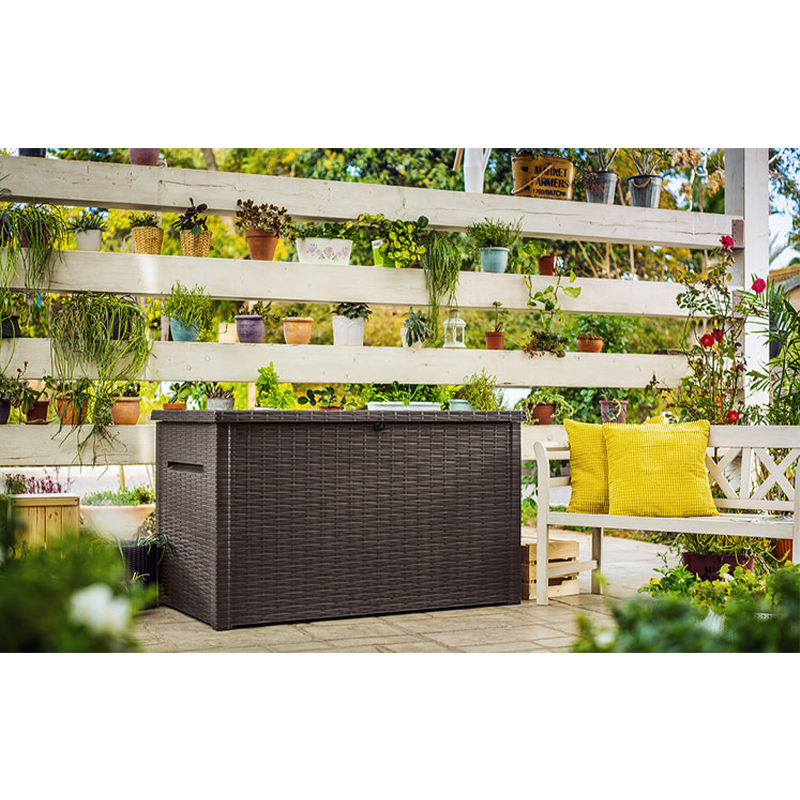 Java 230 Gallon Deck Box - Brown