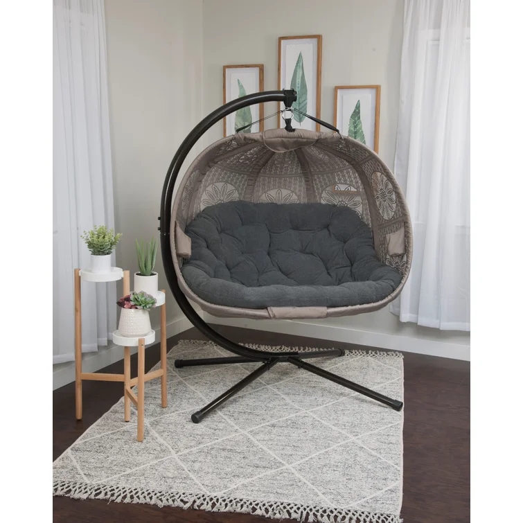Furkan 2 Person Porch Swing