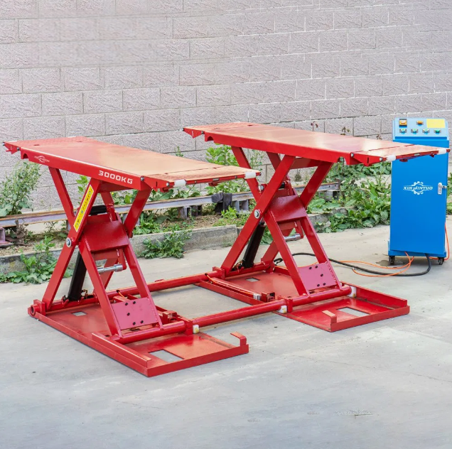 Xinjintuo Hydraulic 3000kg Car Auto Elevator Portable MID Rise Scissor Lift