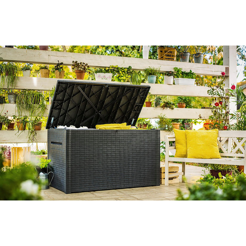 Java 230 Gallon Deck Box - Graphite