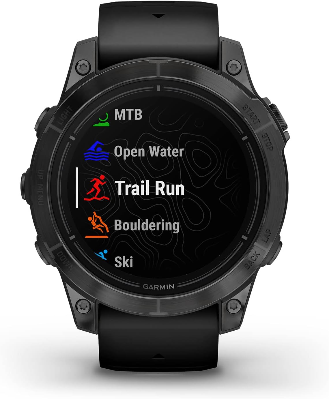 Garmin epix Pro (Gen 2) Sapphire Edition, 47mm, High Performance Smartwatch, Advanced Training Technology, Built-in Flashlight, Black