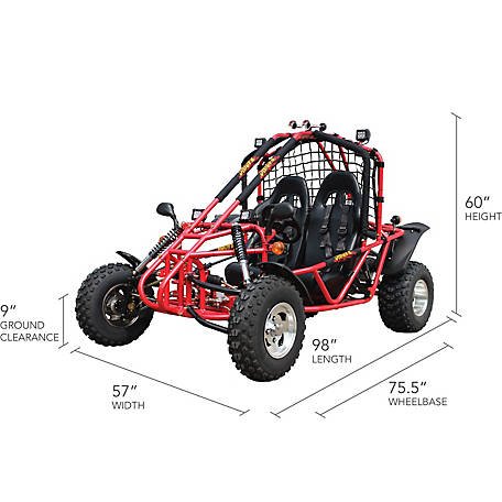 200cc Go-Kart, 4 Stroke Engine, GKA 200 RD