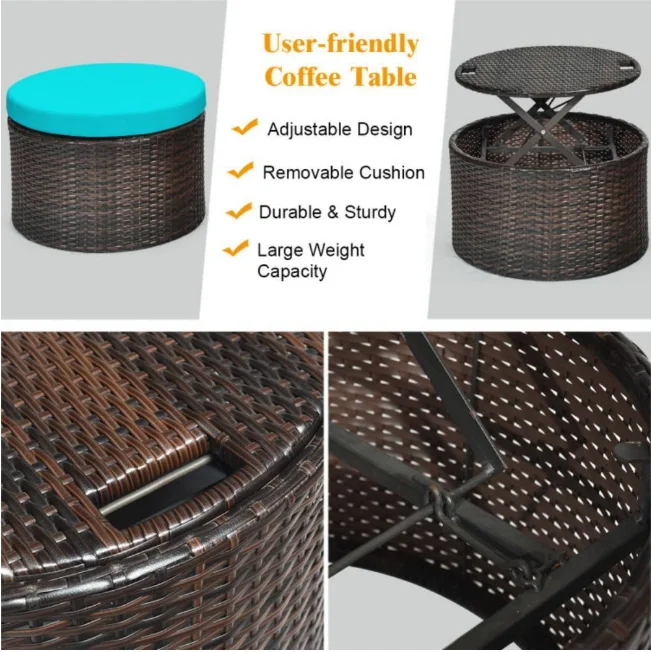 Lounge shell sun island outdoor weatherproof