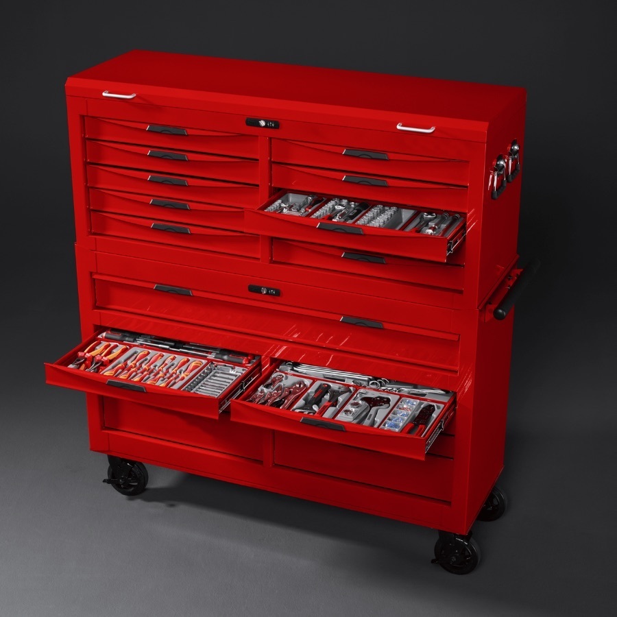 🔥Big sale🎄- 1100 Piece Complete Mixed Hand Tools Kit