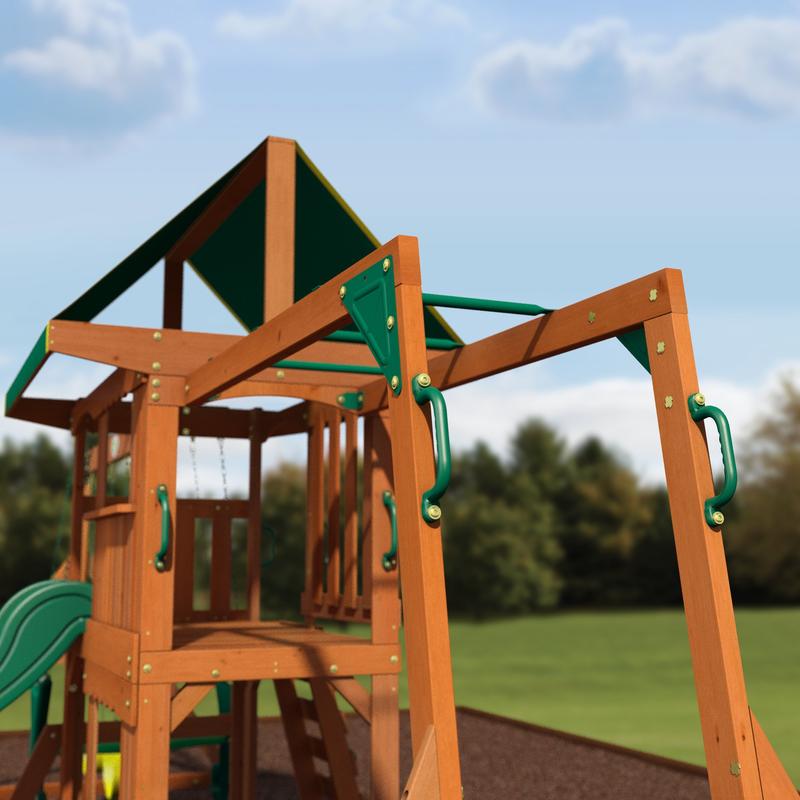 Prairie Ridge Wooden Swing Set