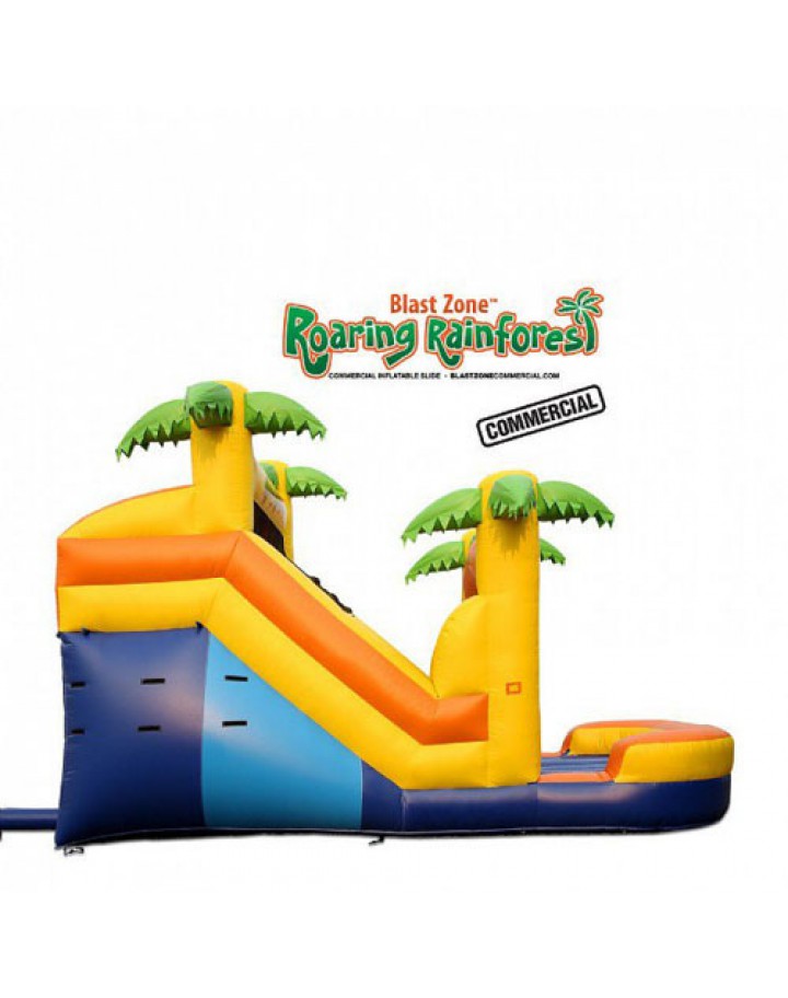 Roaring Rainforest 14 Inflatable Commercial Slide