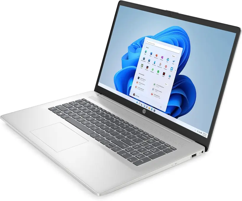 HP Laptop 17 with Intel Core i7-1355U | 17.3 Inch FHD Display | 16 GB DDR4 RAM | 1 TB SSD