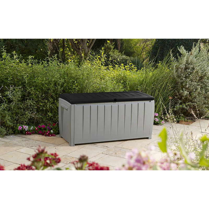 Novel 90 Gallon Deck Box - Black