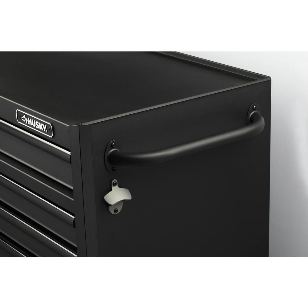 Heavy-Duty 52 In. W 15-Drawer, Deep Combination Tool Chest And Rolling Cabinet Set In Matte Black