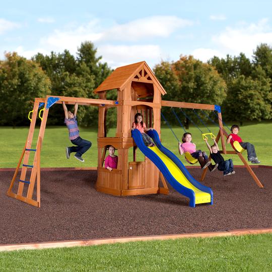 Parkway Wooden Swing Set