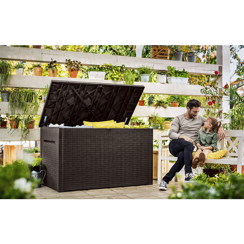 Java 230 Gallon Deck Box - Brown