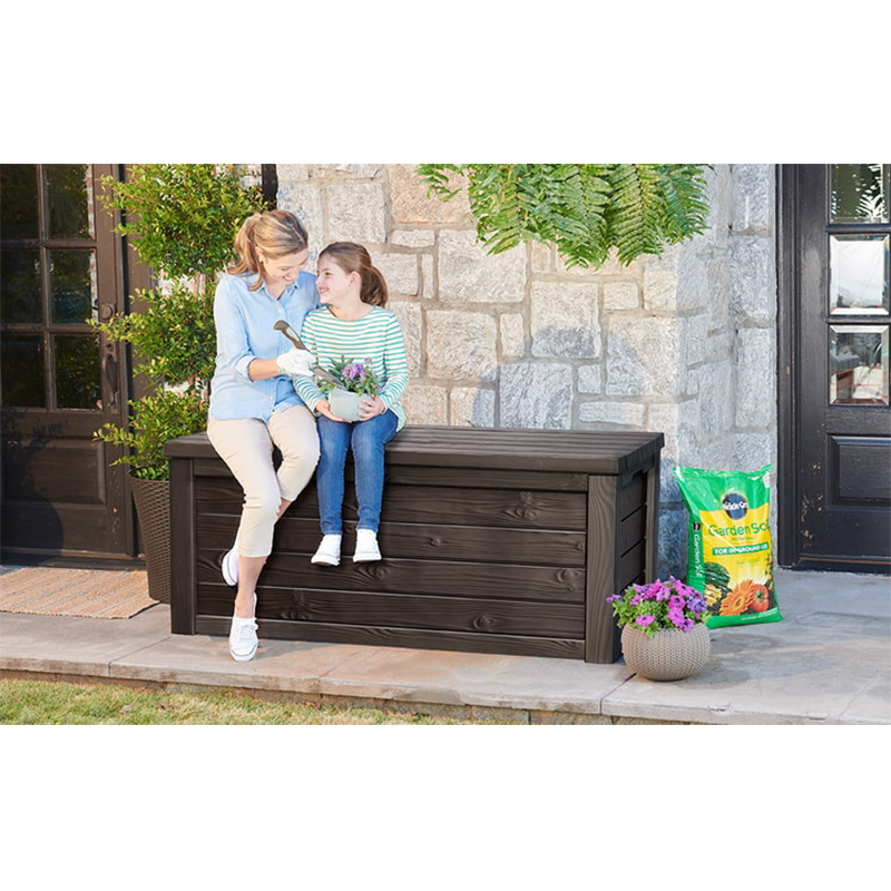 Eastwood 150 Gallon Deck Box - Brown