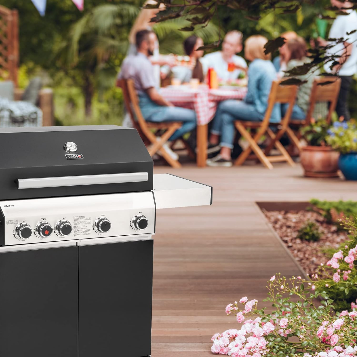 TAINO Black Gas Barbecue