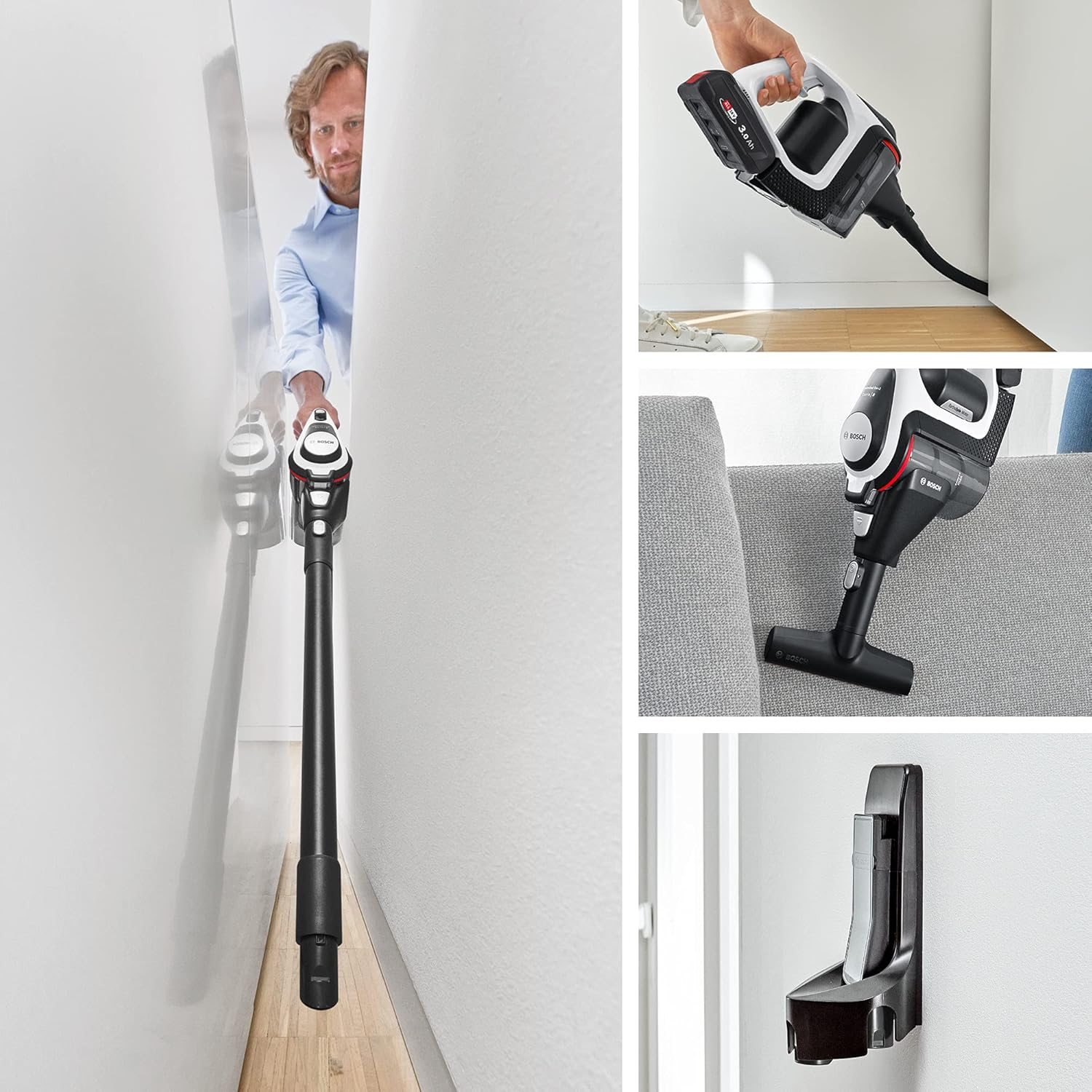 Bosch Unlimited Gen2 Series 8 BKS8214W Cordless Vacuum Cleaner