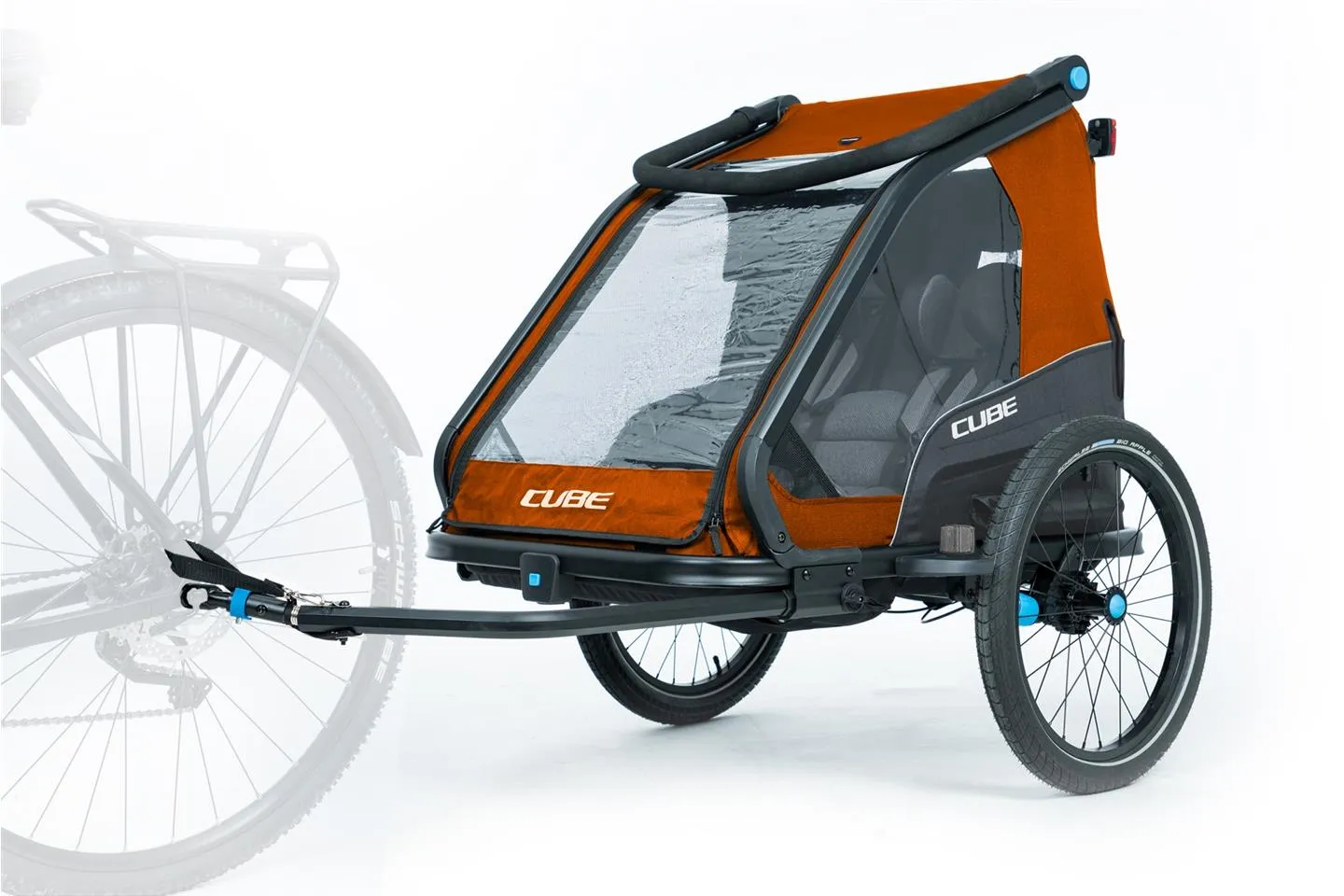 CUBE Children's Bicycle Trailer Double CMPT