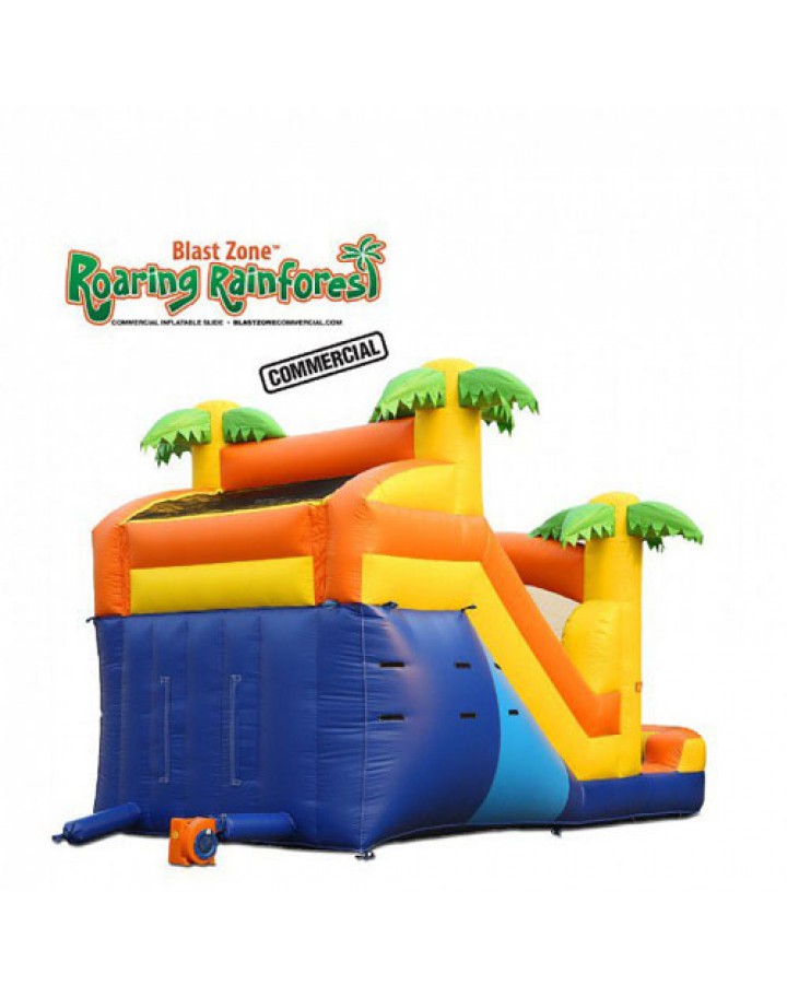 Roaring Rainforest 14 Inflatable Commercial Slide