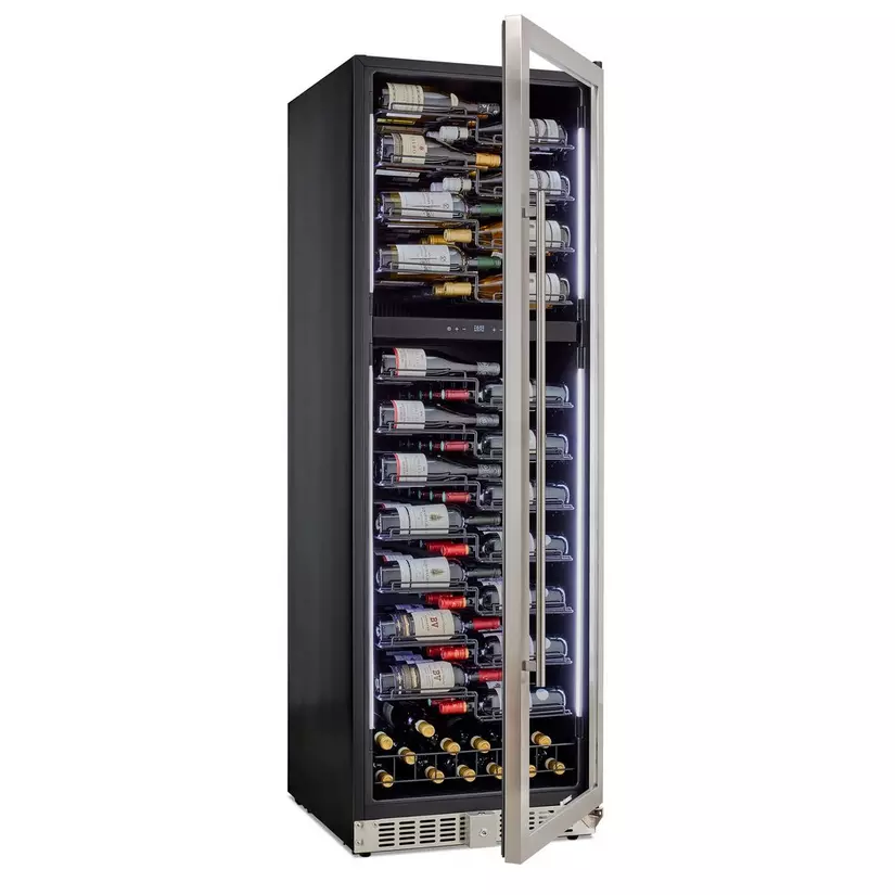 Wine Enthusiast VinoView L 145 Smart Wi-Fi Dual Zone Wine Cellar