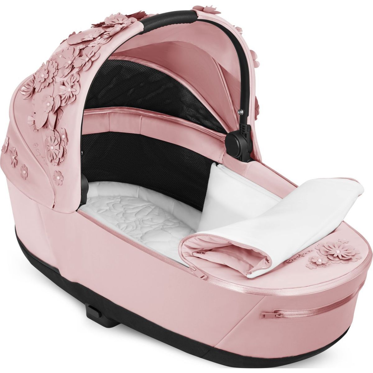 Cybex Priam Stroller Set New Generation Simply Flowers Fashion Edition Pale Blush