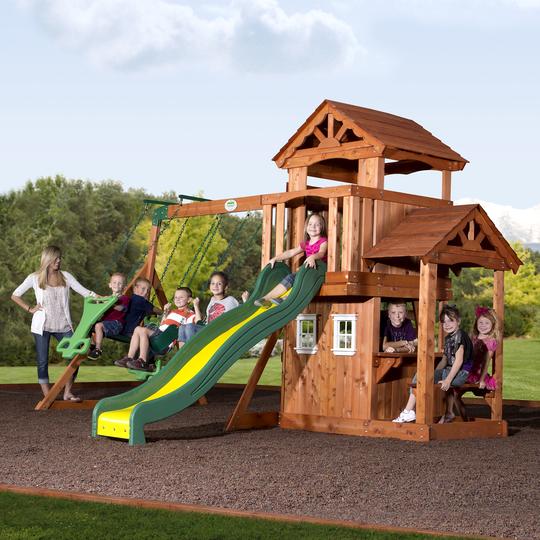 Tanglewood Wooden Swing Set