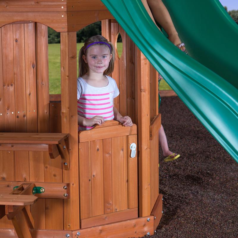 Woodland Wooden Swing Set