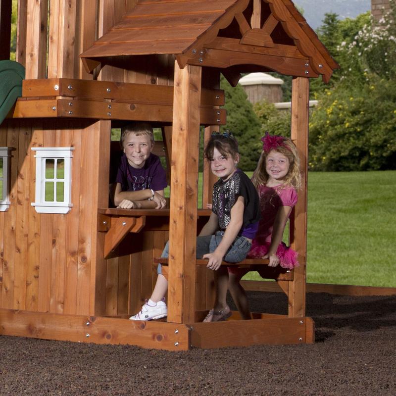 Tanglewood Wooden Swing Set