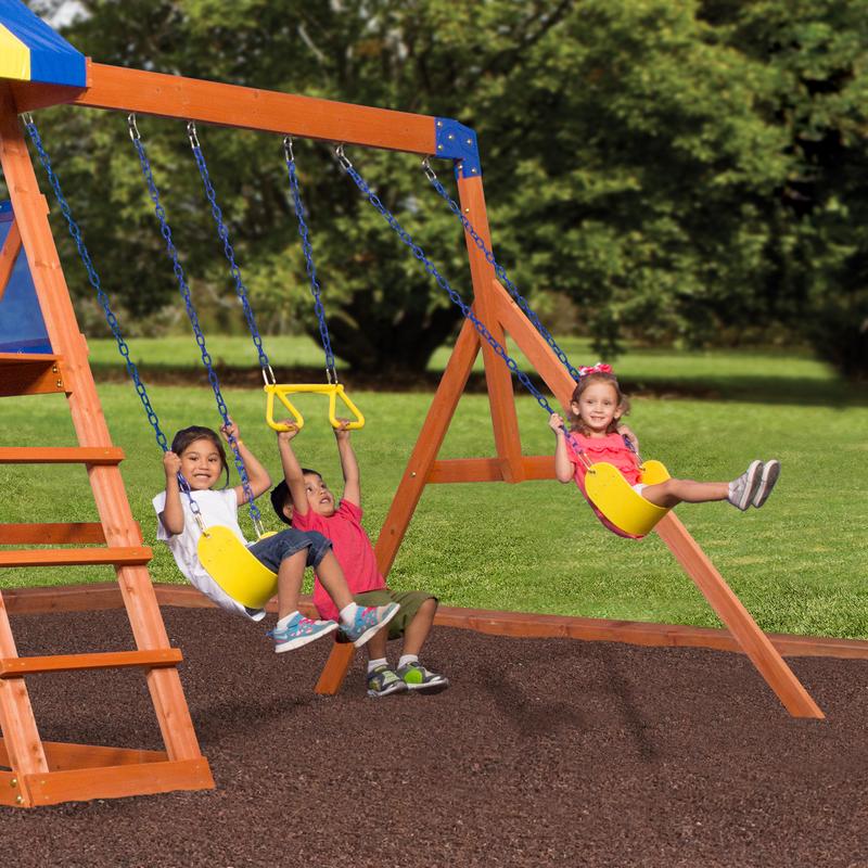 Dayton Wooden Swing Set