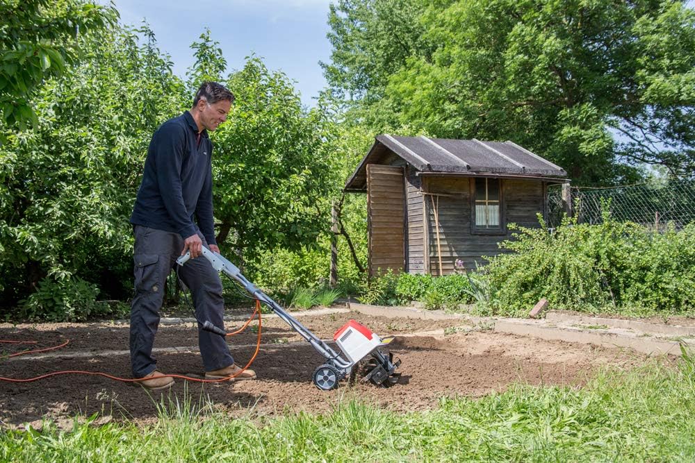 IKRA IEM 1200 electric rotary cultivator, working width 40cm, working depth up to 20cm, 1200W