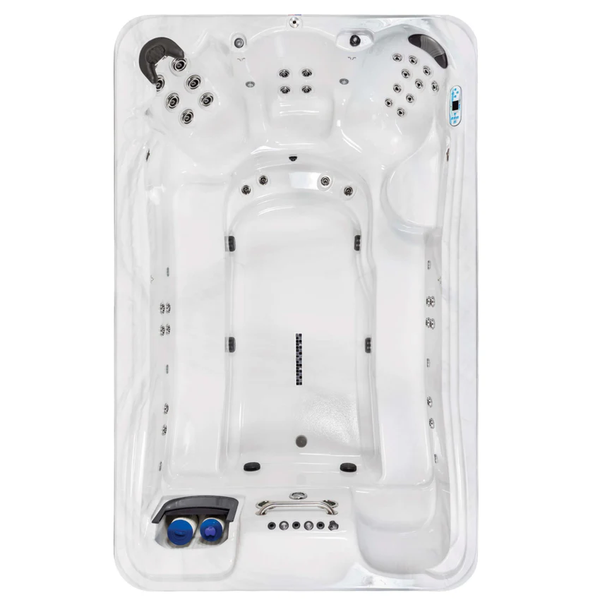 TidalFit EP-12 Active Plus 12ft Swim Spa - Charcoal Black