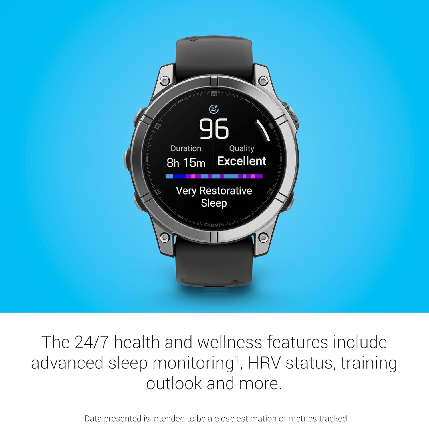 Garmin fēnix® 8 – 51 mm, AMOLED, Sapphire, Premium Multisport GPS Smartwatch, Long-Lasting Battery Life, Dive-Rated, Built-in LED Flashlight, Titanium with Spark Orange/Graphite Band