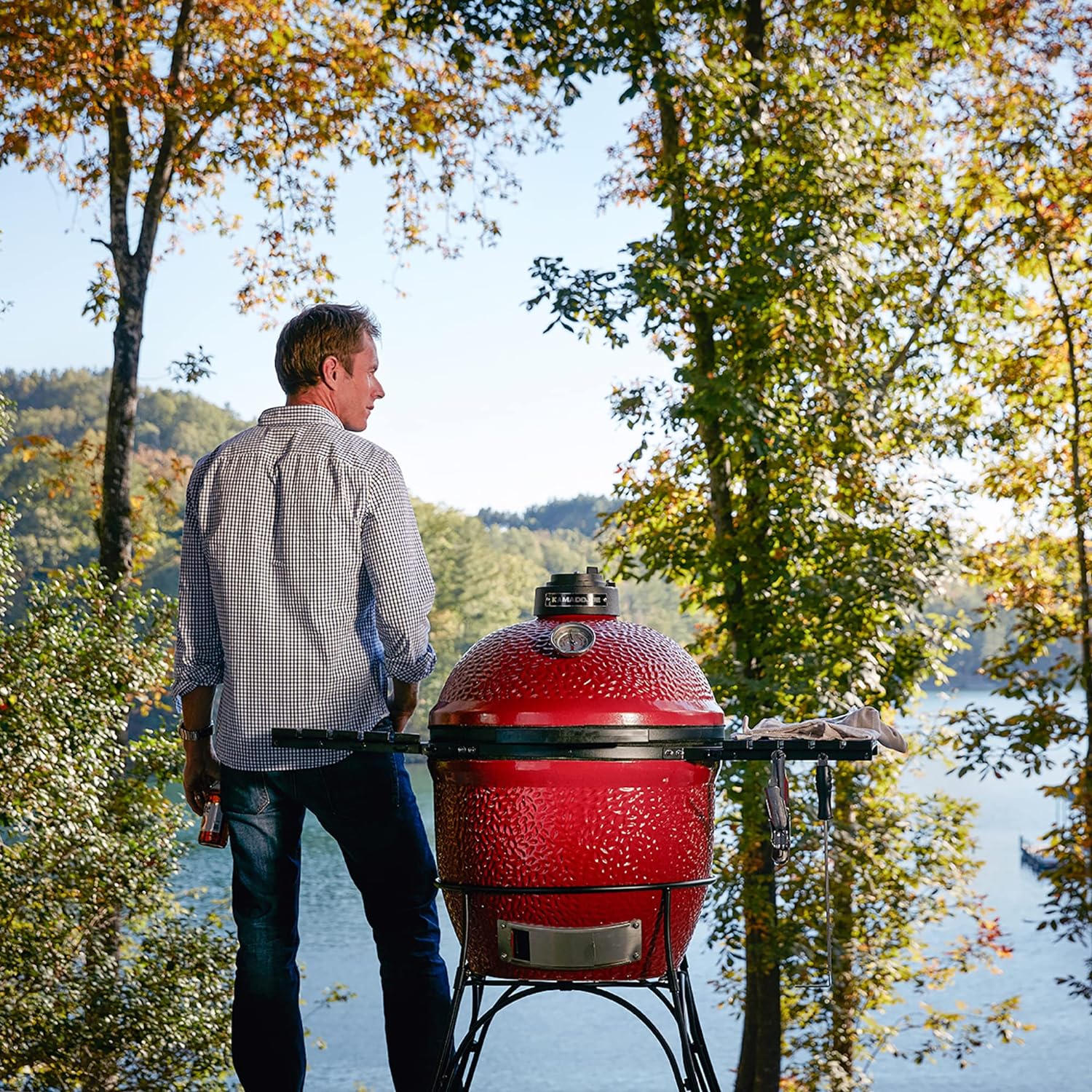 Joe Classic Joe Red Kamado and Barbecues