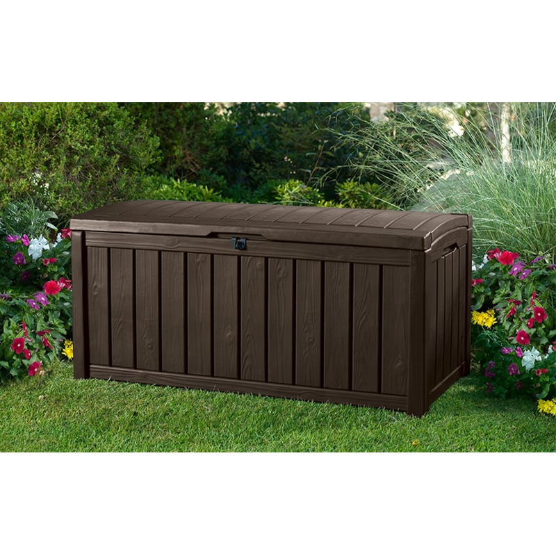 Glenwood 101 Gallon Deck Box - Brown