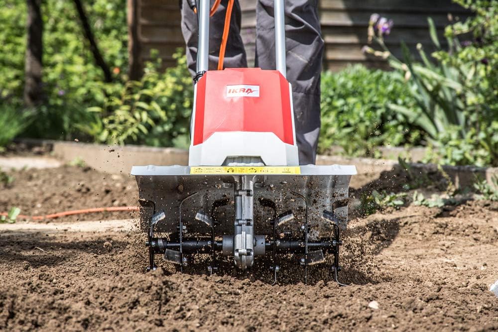 IKRA IEM 1200 electric rotary cultivator, working width 40cm, working depth up to 20cm, 1200W