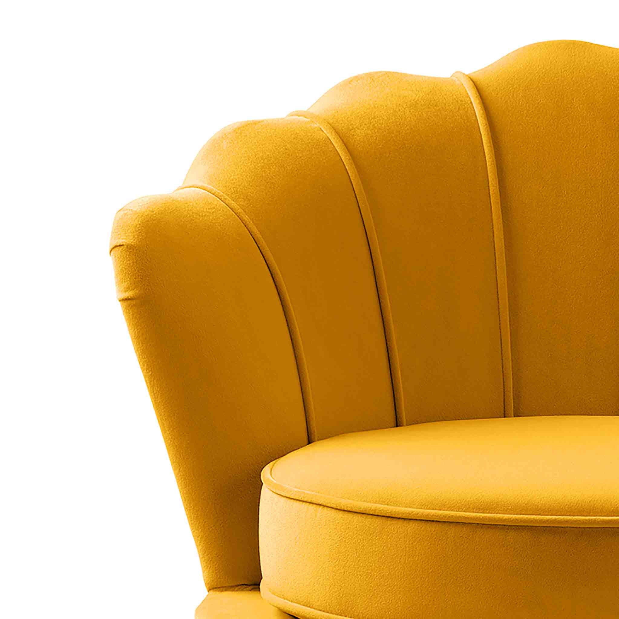 Pearl Velvet Shell Chair Special Sale In Pairs