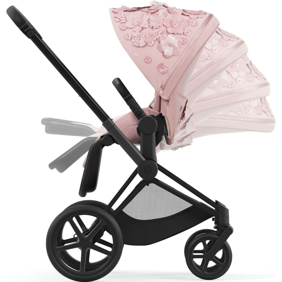 Cybex Priam Stroller Set New Generation Simply Flowers Fashion Edition Pale Blush