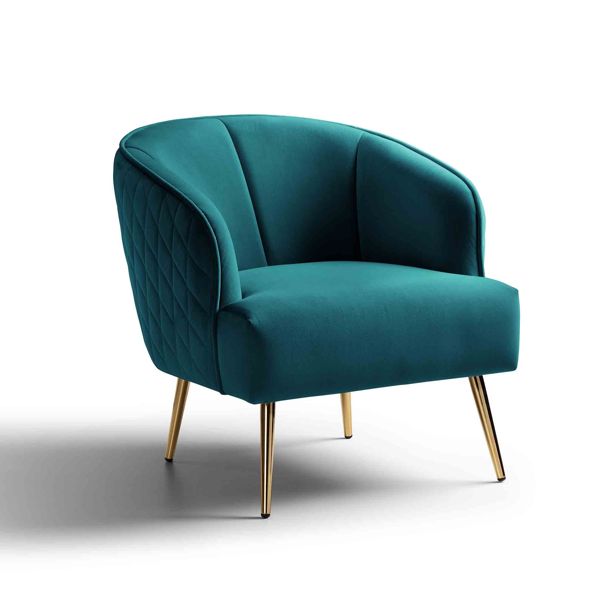 Myla Velvet Accent Chair Special Sale In Pairs $87