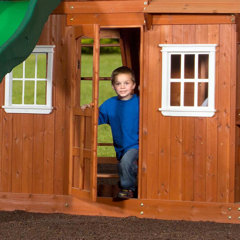 Shenandoah Wooden Swing Set