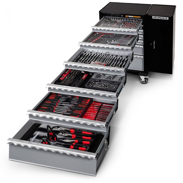 GEARWRENCH 287 Pc Tool Kit & Roller Cabinet