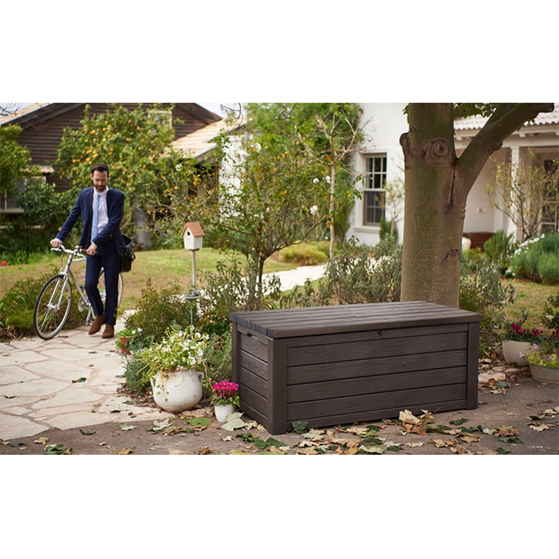 Eastwood 150 Gallon Deck Box - Brown