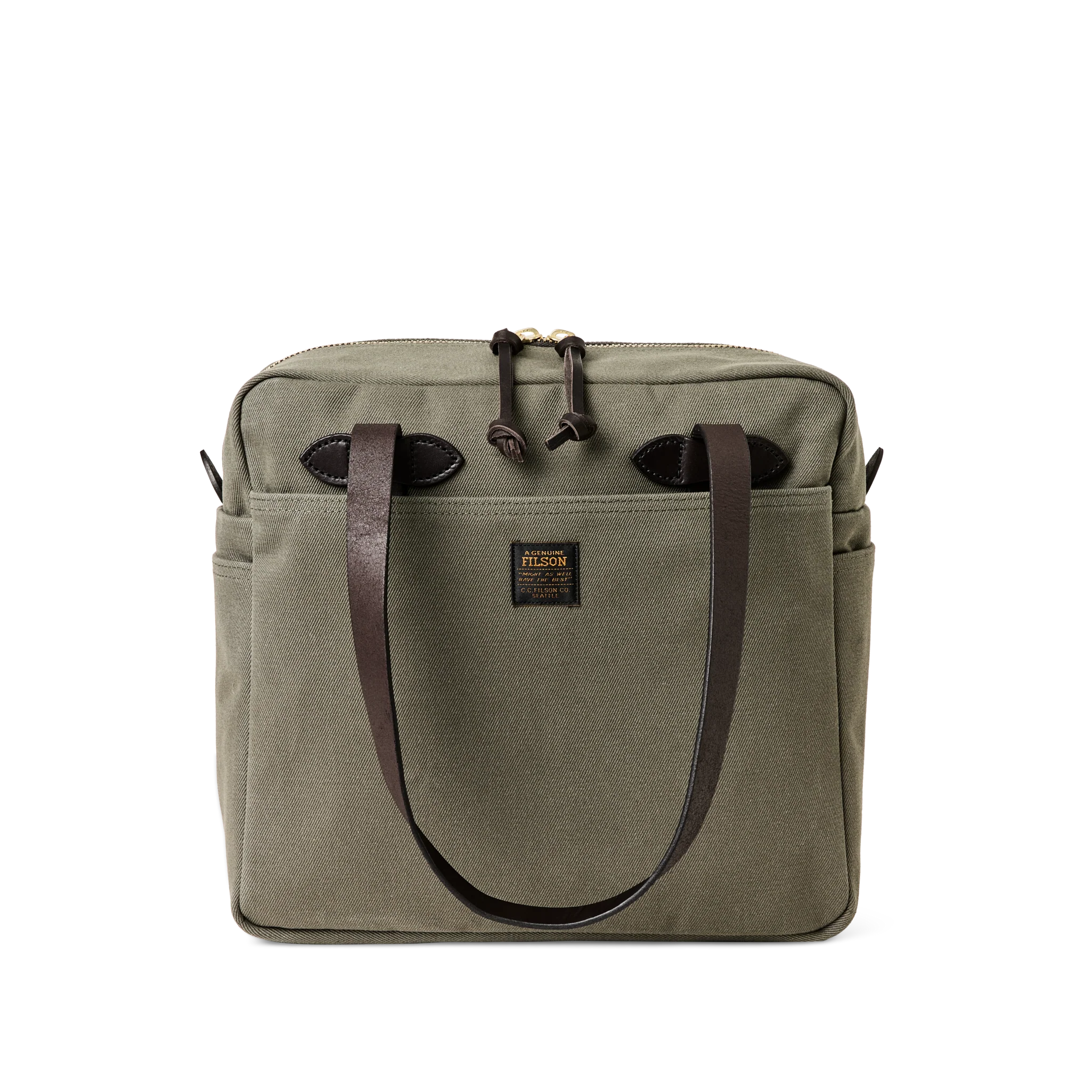 Rugged Twill Zipper Tote Bag - FILSON OUTLET