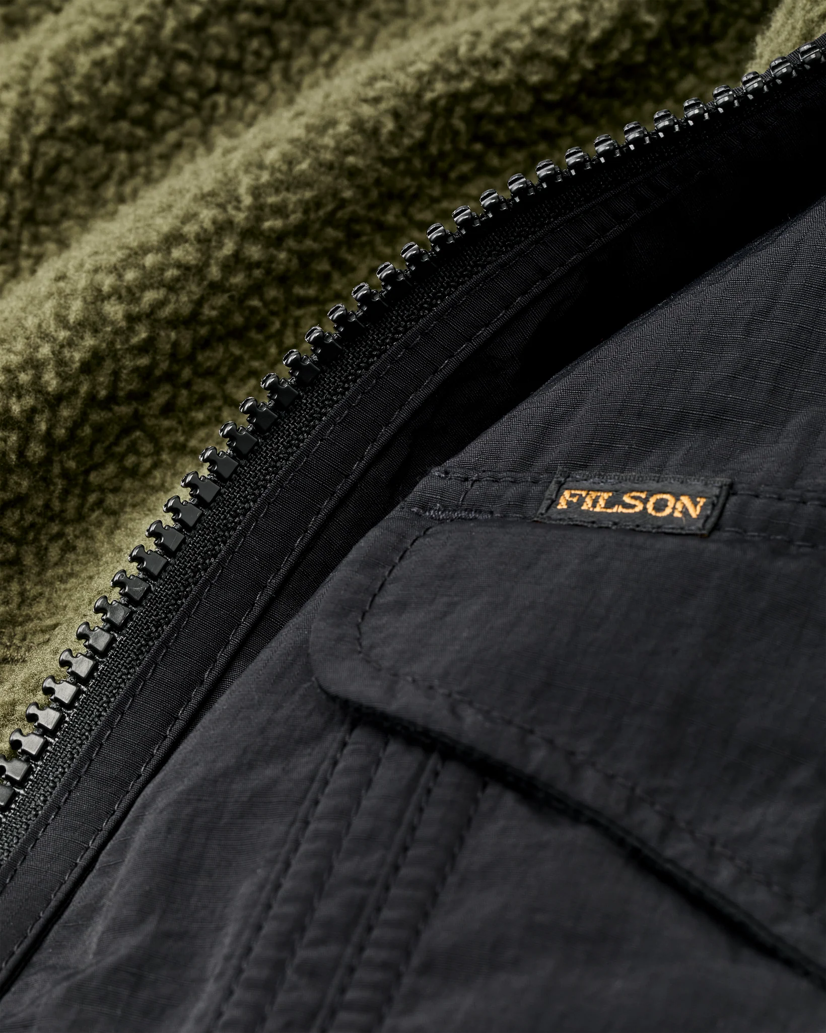 Reversible Pile Fleece Jacket - FILSON OUTLET