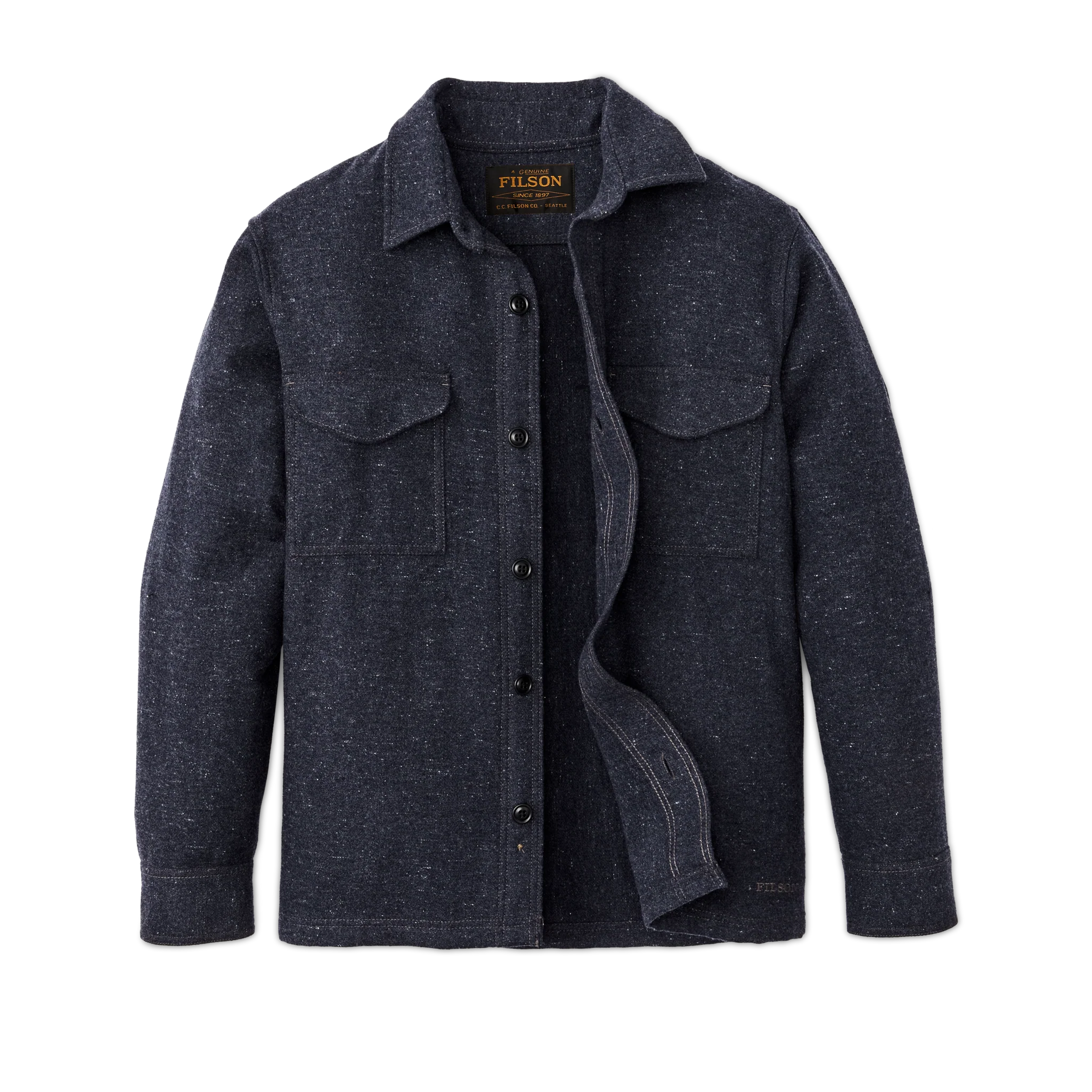 Heathered Wool Jac-shirt - FILSON OUTLET