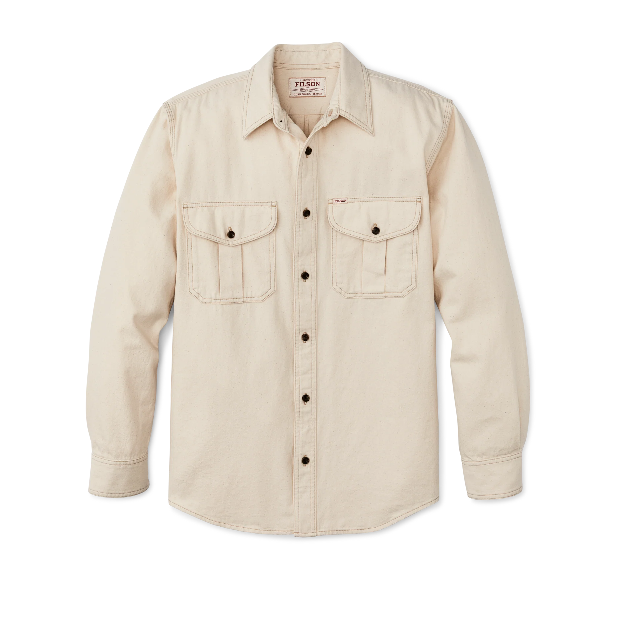 Natural Twill Guide Shirt - FILSON OUTLET