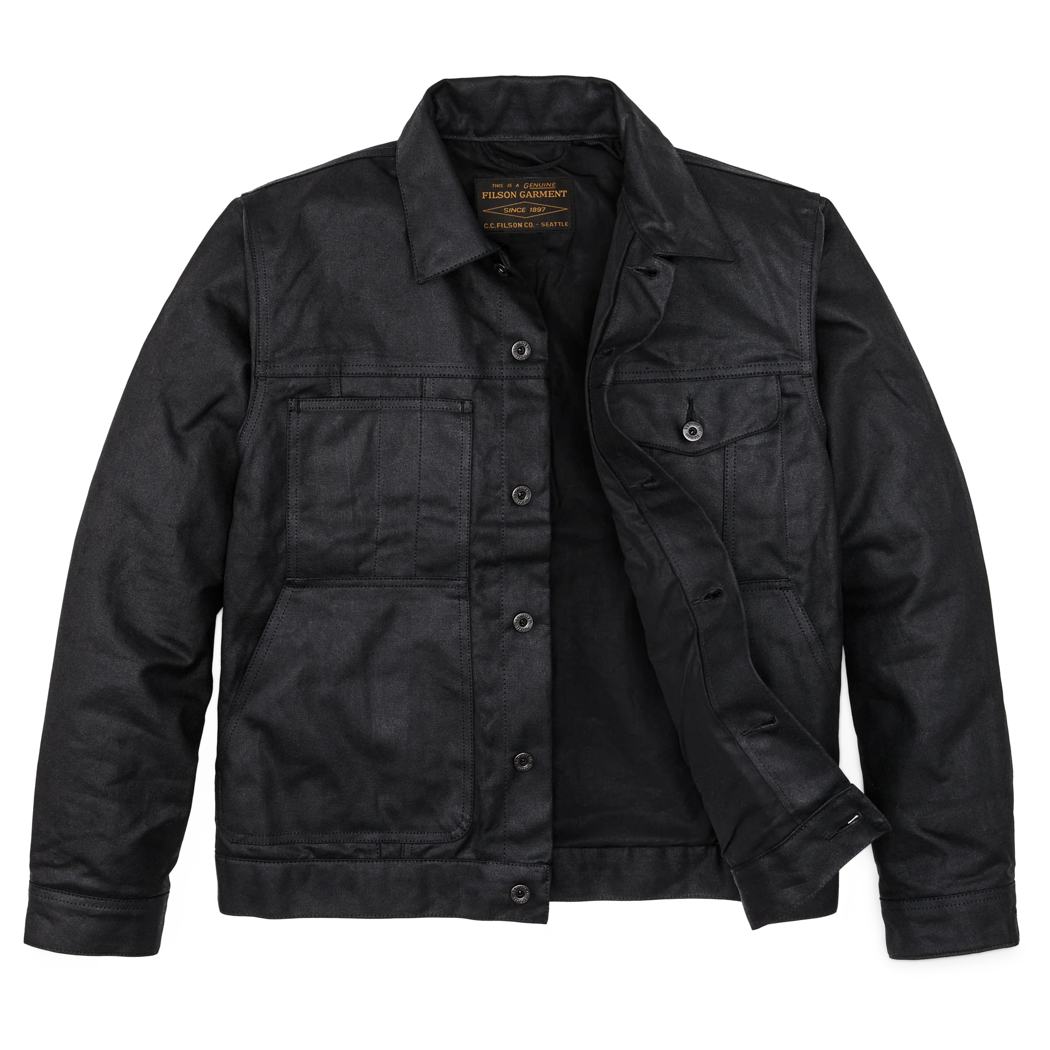 Tin Cloth Short Lined Cruiser Jacket - FILSON OUTLET