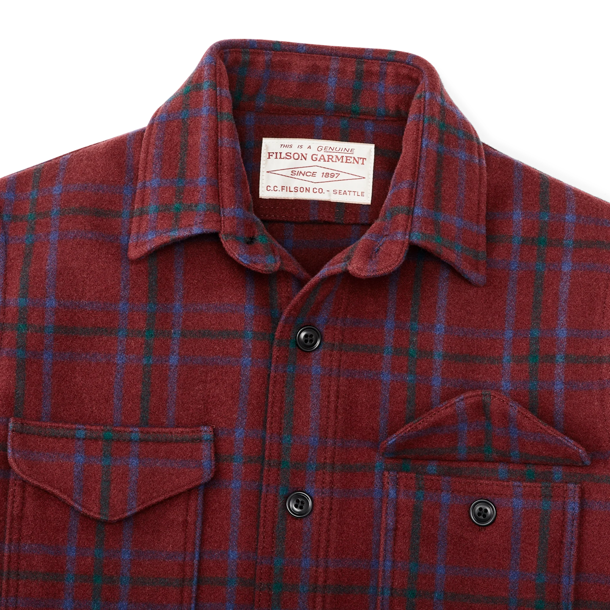 Seattle Wool Jac-shirt - FILSON OUTLET