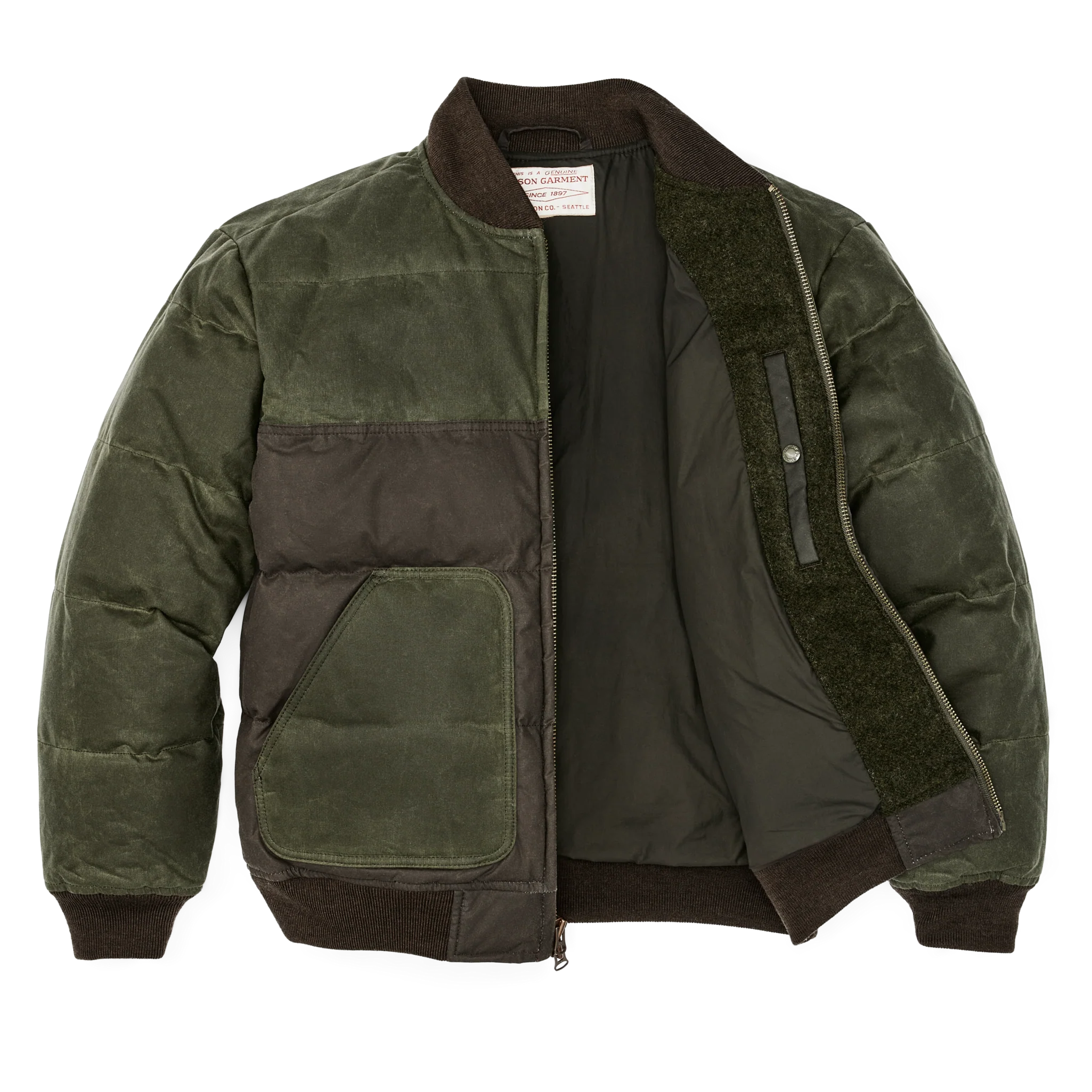 Down Bomber Jacket - FILSON OUTLET