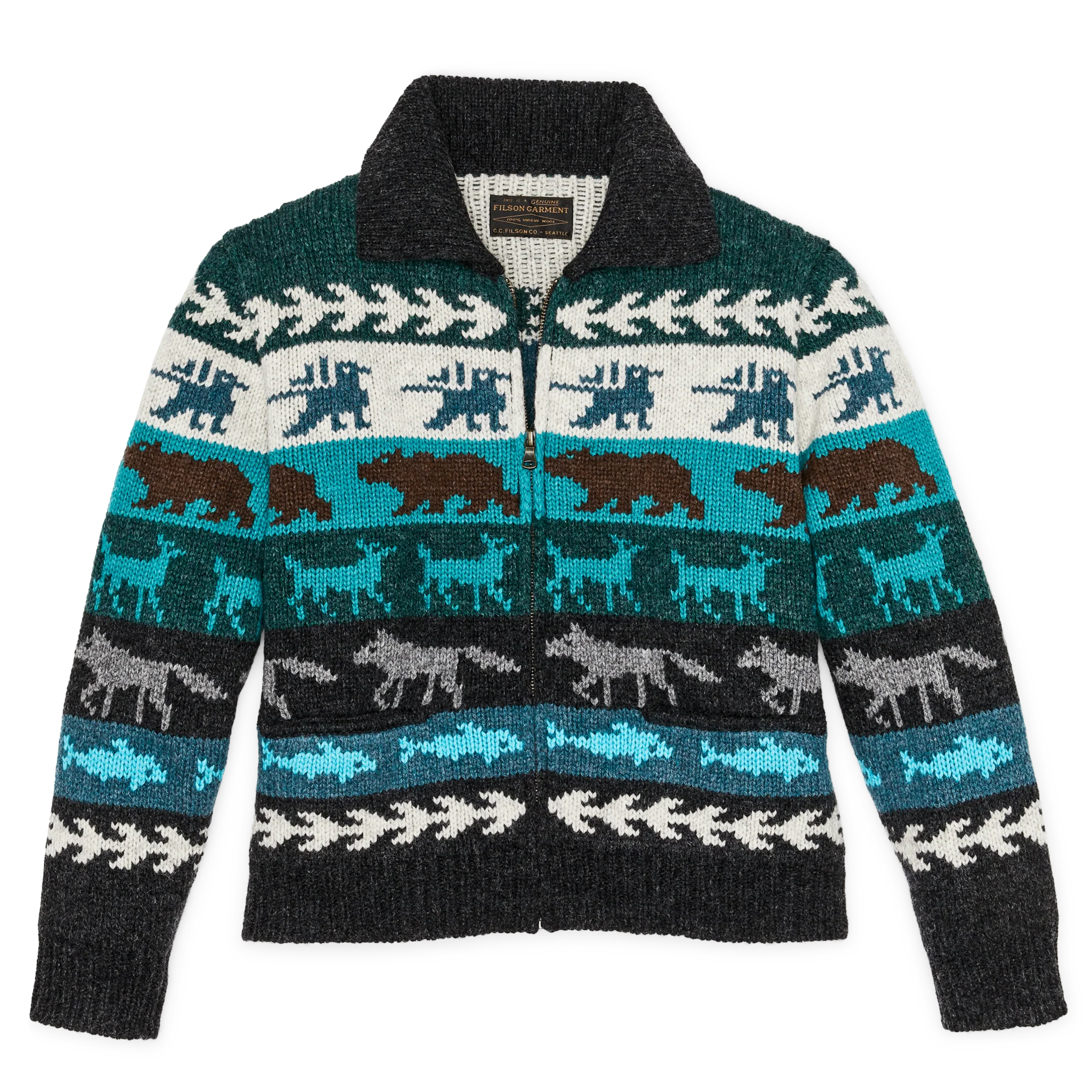 Women's Fair Isle Cardigan - FILSON OUTLET